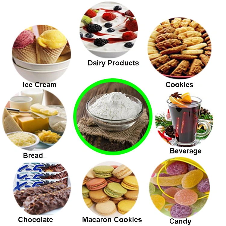White Powder Natural Ingredient Low Calorie Sweetener Allulose